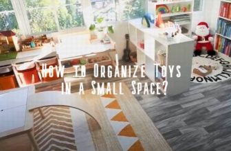 how to organize toys in a small space