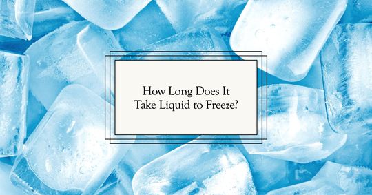 how fast does water freeze